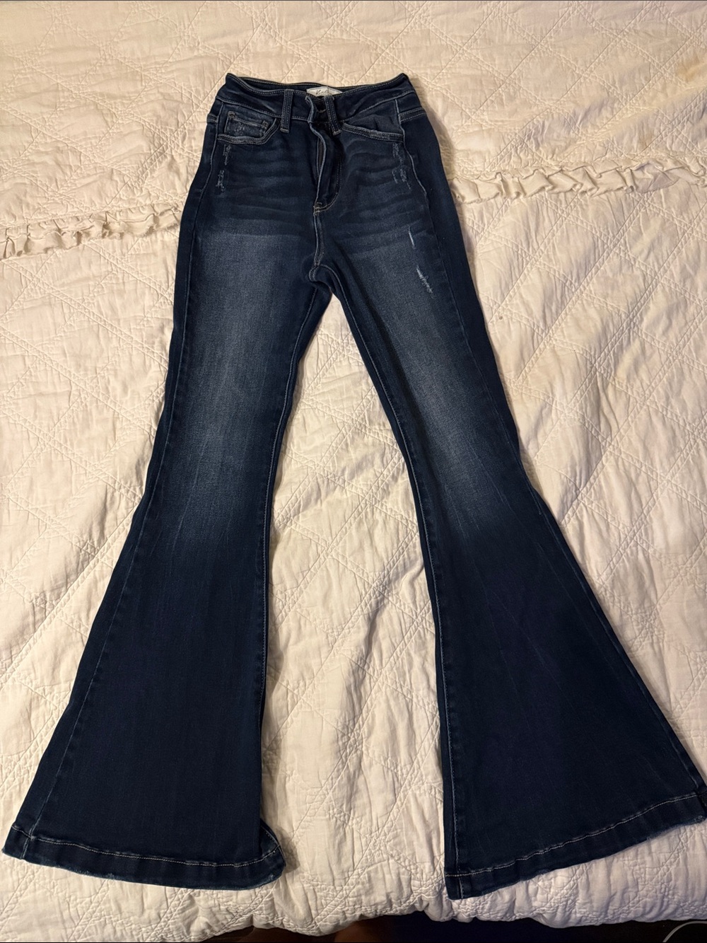 KanCan Dark Indigo Flare Jeans